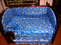 Chăn ga gối quây cũi - giường cũi trẻ em - HPK07